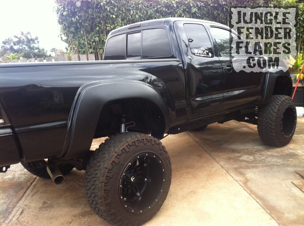 Toyota Tacoma 2006 double fender flares nitto grapplers wheels