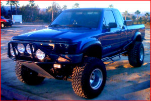 , 89-95 Toyota Pick Up Fender Flares aka mk3 Hilux Fender Flares