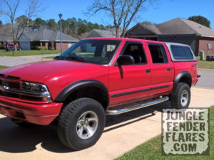 , Chevrolet S10 ZR5 Crew Cab with ZR2 Style Jungle Fender Flares