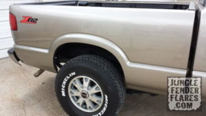 , ZR2 Chevy S10 and GMC Sonoma Fender Flare Fitment