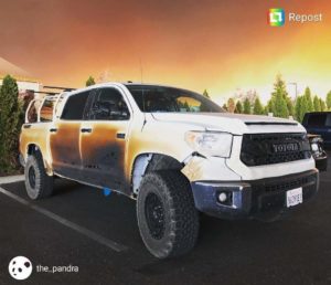 , TOYOTA and California wildfires