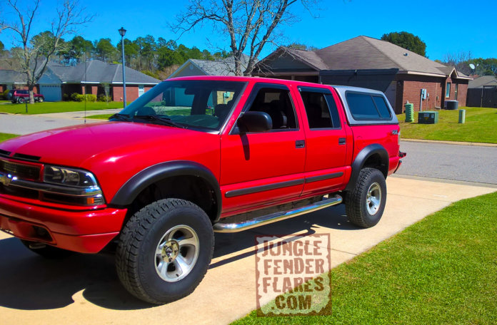 Chevrolet S ZR Crew Cab W ZR Style Jungle Fender Flares