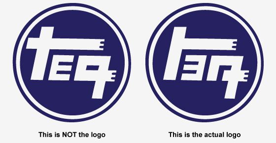 The Toyota logo compared to the wrong imaginary logo